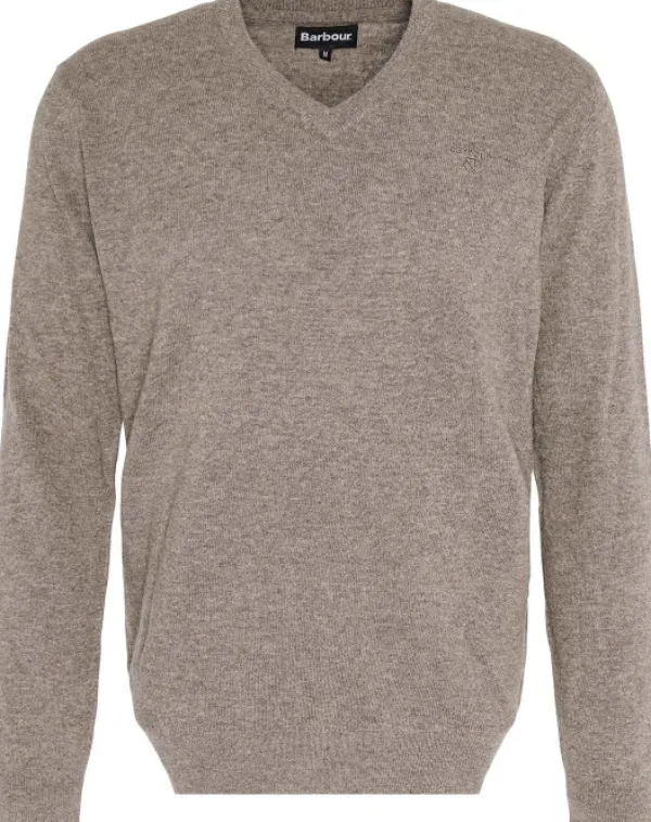 Barbour Pitkähihaiset Paidat^Essential Lambswool villapaita, Dark Stone