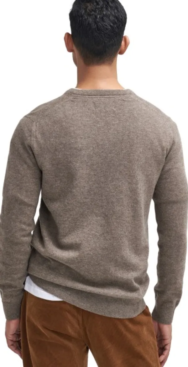 Barbour Pitkähihaiset Paidat^Essential Lambswool villapaita, Dark Stone