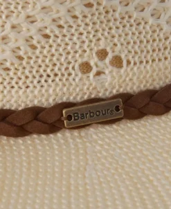 Barbour Päähineet, huivit ja kaulurit/Hatut^Flowerdale Trilby -kesähattu, kermanvalkoinen