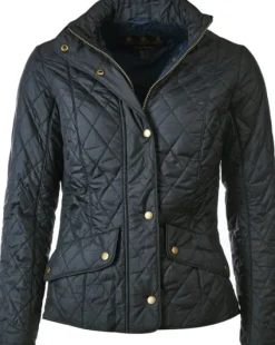 Barbour Flyweight Cavalry Quilt naisten tikkitakki, tummansininen| Toppatakit