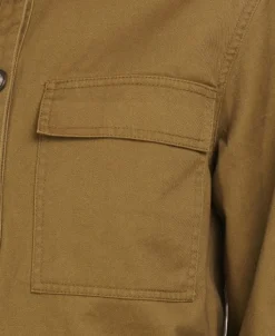 Barbour Hartley Overshirt -naisten päällyskauluspaita, Nori Green| Flanelli- Ja Kauluspaidat