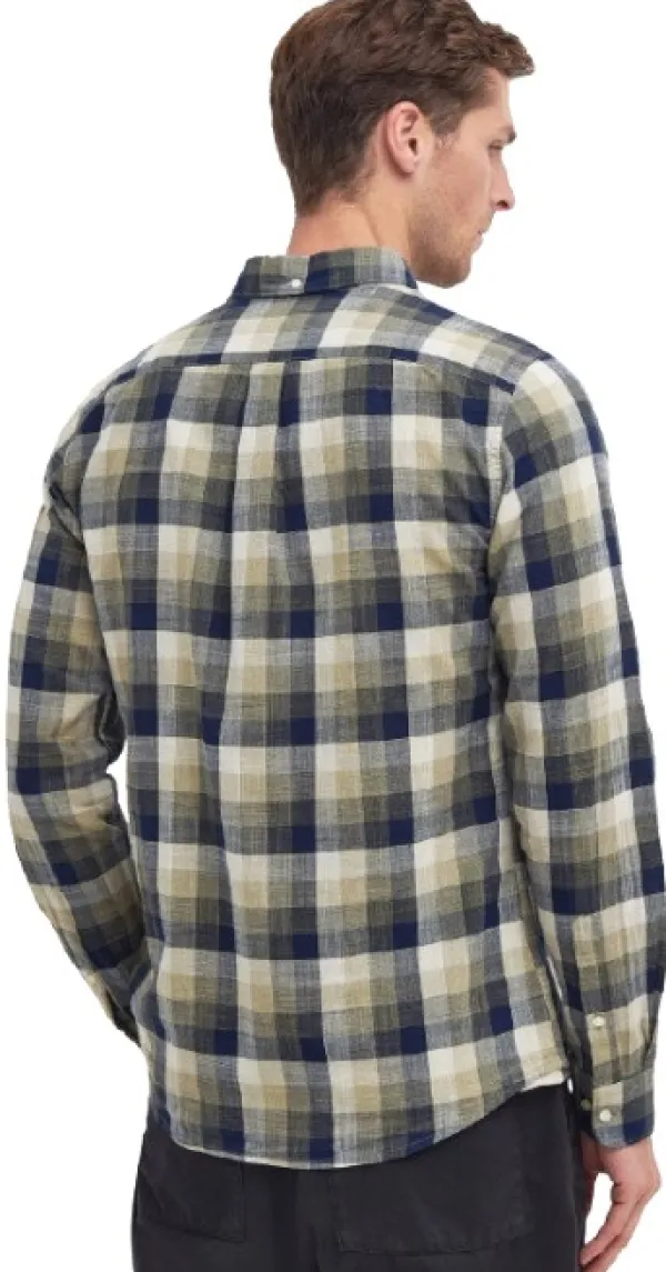 Barbour Flanelli- Ja Kauluspaidat^Hillroad Tailored Shirt paita, Olive