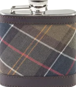 Barbour Taskumatit^Hip Flask Classic taskumatti, Tartan/Dark Brown