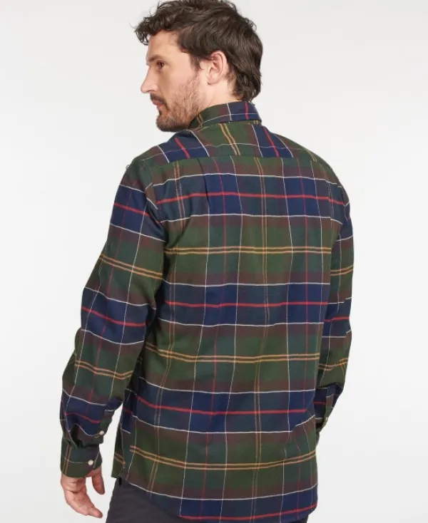 Barbour Hogside Tartan Regular Fit Shirt puuvillapaita, Classic Tartan| Flanelli- Ja Kauluspaidat