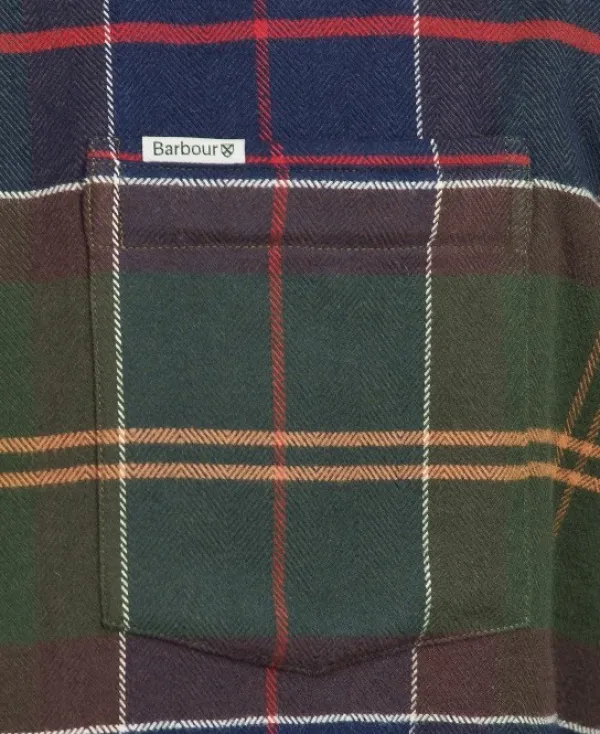 Barbour Hogside Tartan Regular Fit Shirt puuvillapaita, Classic Tartan| Flanelli- Ja Kauluspaidat