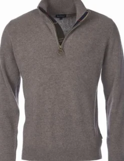 Barbour Metsästysliivit/Fleeceliivit^Holden Half Zip -miesten villapaita, Military Marl