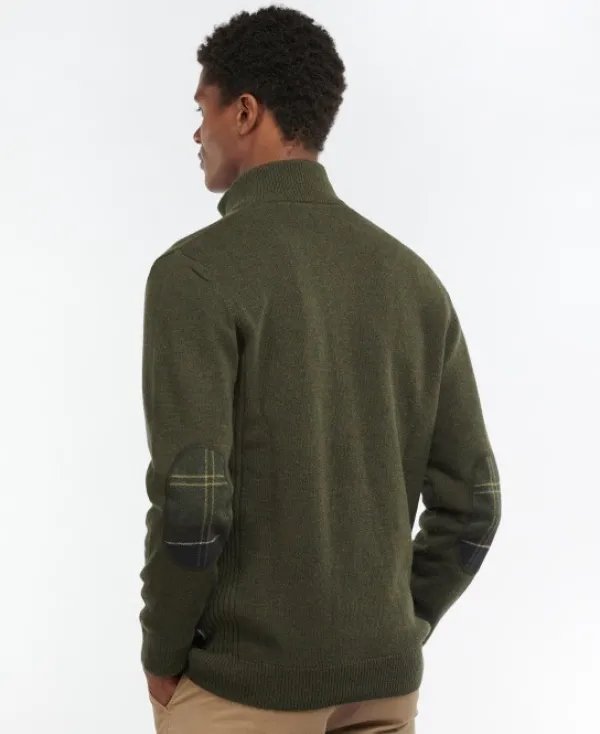 Barbour Pitkähihaiset Paidat^Holden Half Zip villapaita, vihreä