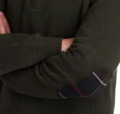 Barbour Pitkähihaiset Paidat^Holden Half Zip villapaita, vihreä