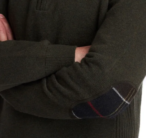 Barbour Pitkähihaiset Paidat^Holden Half Zip villapaita, vihreä