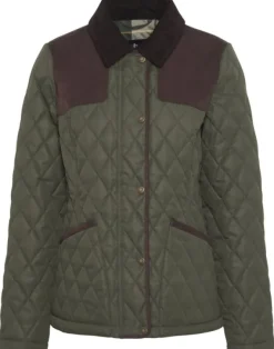 Barbour Keeper Wear Quilt naisten takki, Olive| Ulkoilutakit