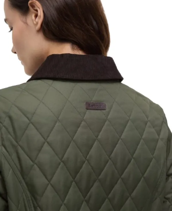 Barbour Keeper Wear Quilt naisten takki, Olive| Ulkoilutakit