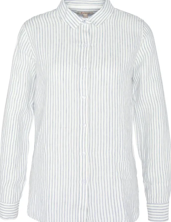 Barbour Flanelli- Ja Kauluspaidat^Marine Shirt naisten paita, Chambray Stripe