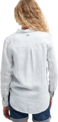 Barbour Flanelli- Ja Kauluspaidat^Marine Shirt naisten paita, Chambray Stripe
