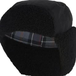 Barbour Päähineet, huivit ja kaulurit/Pipot Ja Lakit^Morar Wax Trap karvalakki, Black