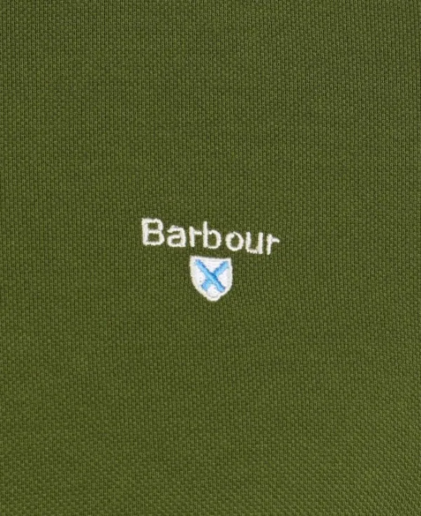 Barbour M's Sports Polo Rifle Green| T-paidat Ja Pikeepaidat