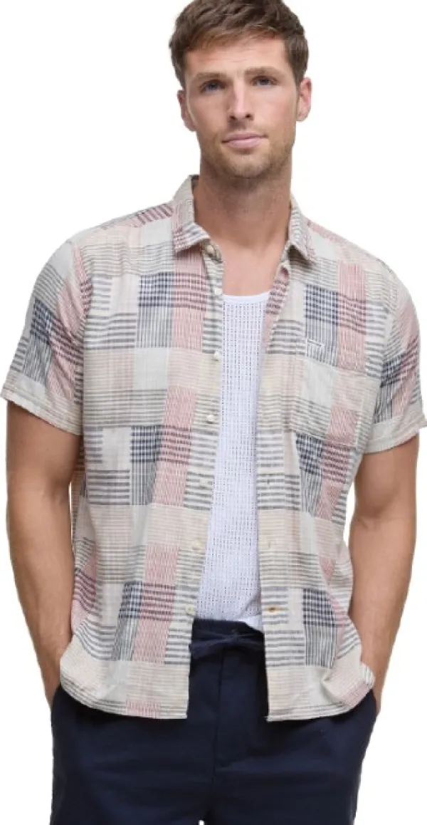 Barbour Flanelli- Ja Kauluspaidat^Oakshore Summer Fit Shirt paita, Washed Stone