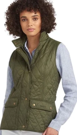 Barbour Liivit^Otterburn naisten liivi, oliivinvihreä