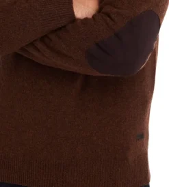 Barbour Metsästysliivit/Fleeceliivit^Patch Crew villapaita, ruskeapunainen