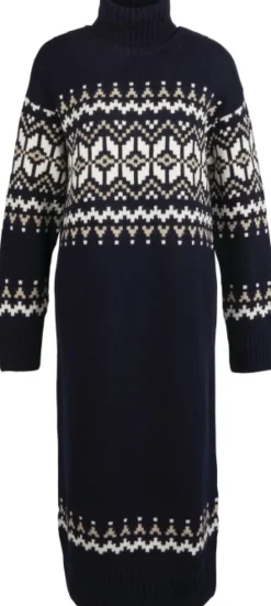 Barbour Patrisse Knit Dress naisten neulemekko, Navy| Tunikat, Mekot Ja Hameet