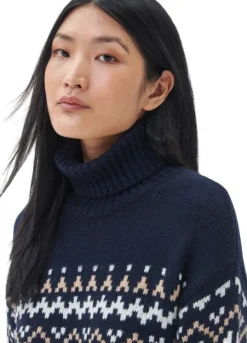 Barbour Patrisse Knit Dress naisten neulemekko, Navy| Tunikat, Mekot Ja Hameet