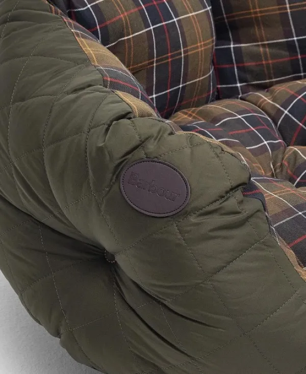 Barbour Koiranpedit^Quilted Dog Bed 30'' Olive