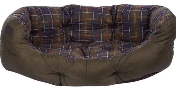 Barbour Quilted Dog Bed 35'' koiran peti, Olive| Koiranpedit