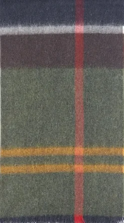 Barbour Rosefield Tartan Scarf Classic lampaanvillahuivi| Päähineet, huivit ja kaulurit/Kaulahuivit