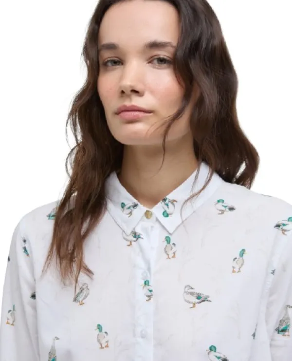 Barbour Flanelli- Ja Kauluspaidat^Safari Shirt naisten paita, Duck Print