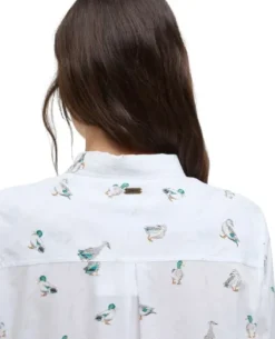 Barbour Flanelli- Ja Kauluspaidat^Safari Shirt naisten paita, Duck Print