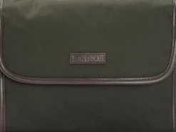 Barbour Tartan Hang Washbag toilettilaukku, Olive| Toilettilaukut