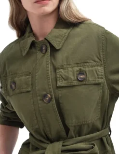 Barbour Tilly Casual naisten takki, Olive| Ulkoilutakit