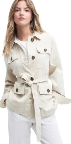 Barbour Ulkoilutakit^Tilly Casual naisten takki, Pearl