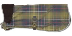 Barbour Sadetakit^vedenpitävä koiran takki, Classic Tartan