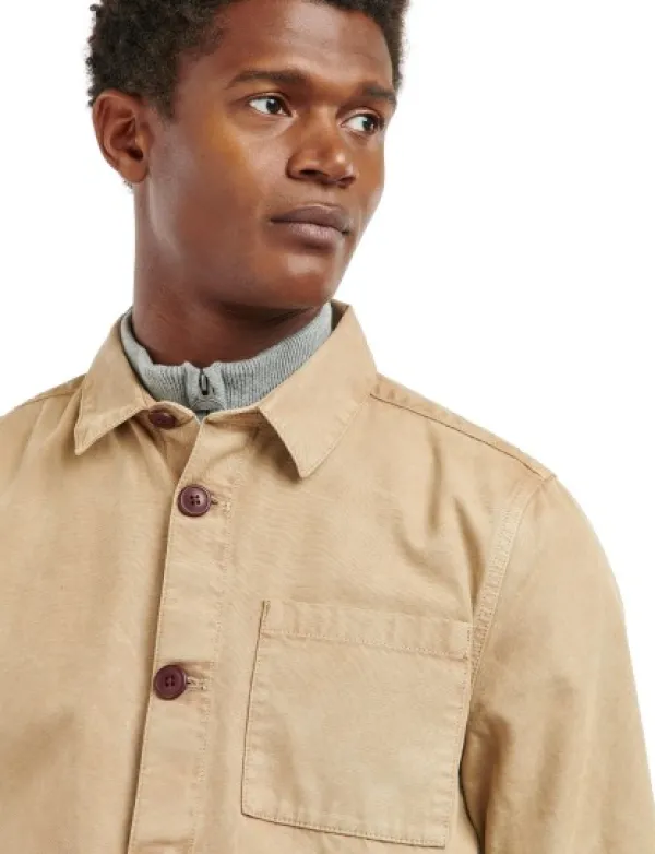 Barbour Flanelli- Ja Kauluspaidat^Washed Overshirt paita, vaaleanruskea