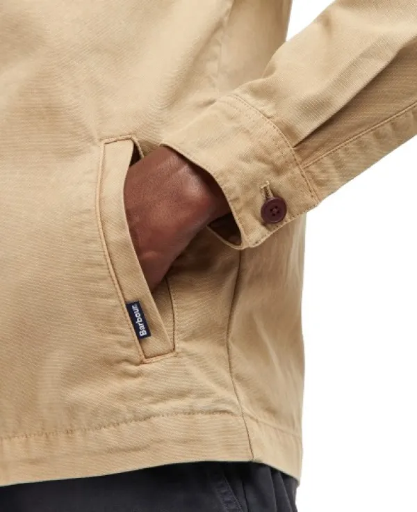 Barbour Flanelli- Ja Kauluspaidat^Washed Overshirt paita, vaaleanruskea