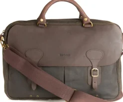 Barbour Olkalaukut^Wax Leather Briefcase laukku, Olive