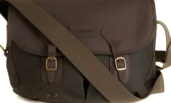 Barbour Wax Leather Tarras Olive| Olkalaukut