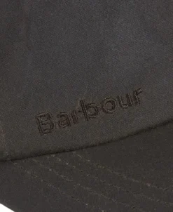 Barbour Wax Sports -lippis, oliivinvihreä| Päähineet, huivit ja kaulurit/Lippikset