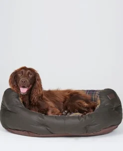 Barbour Koiranpedit^Wax/Cotton Dog Bed 30'' Classic/Olive