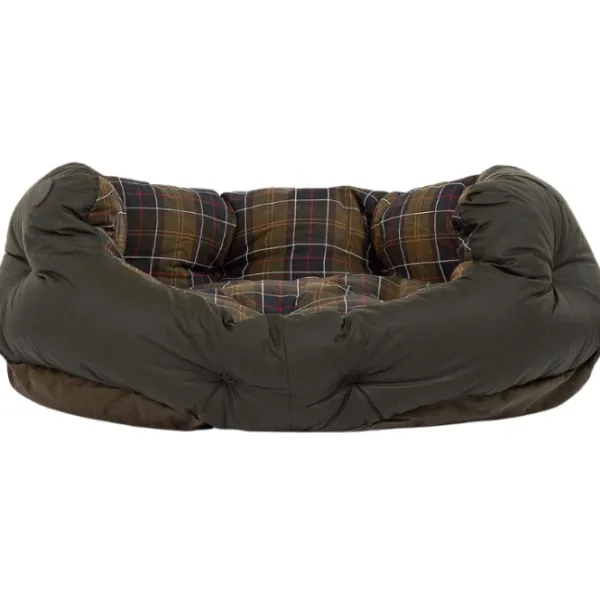 Barbour Koiranpedit^Wax/Cotton Dog Bed 35'' Classic/Olive