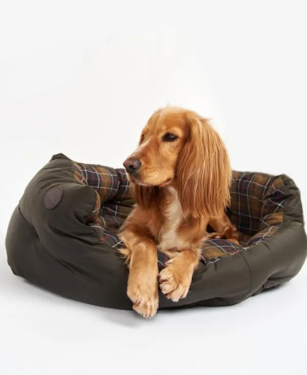 Barbour Koiranpedit^Wax/Cotton Dog Bed 35'' Classic/Olive