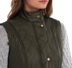 Barbour Liivit^Wray Polarquilt Gilet naisten liivi, Olive