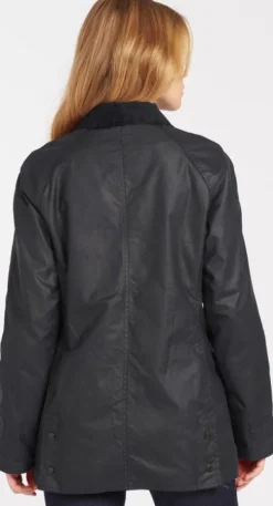 Barbour W's Beadnell Wax Jacket Navy| Ulkoilutakit