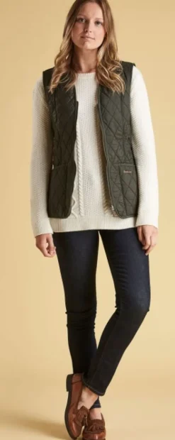 Barbour W's Fleece Betty Liner Dk Olive| Liivit