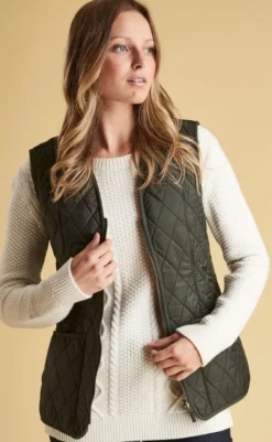 Barbour W's Fleece Betty Liner Dk Olive| Liivit