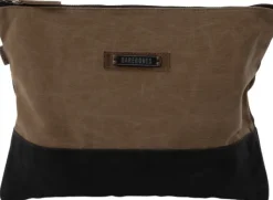 Barebones Kuiva- Ja Pakkauspussit^Neelum Zipper Pouch Khaki säilytyspussi, Large