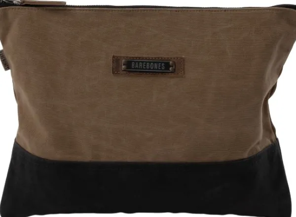 Barebones Kuiva- Ja Pakkauspussit^Neelum Zipper Pouch Khaki säilytyspussi, Large