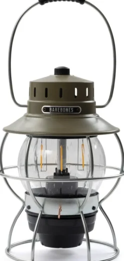 Barebones Muut Valaisimet^Railroad Lantern LED-lyhty, oliivinvihreä
