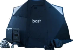 Bast Sauna Teltat/Telttatarvikkeet^Björk Basic Bastutält & Kamin 8-10 p