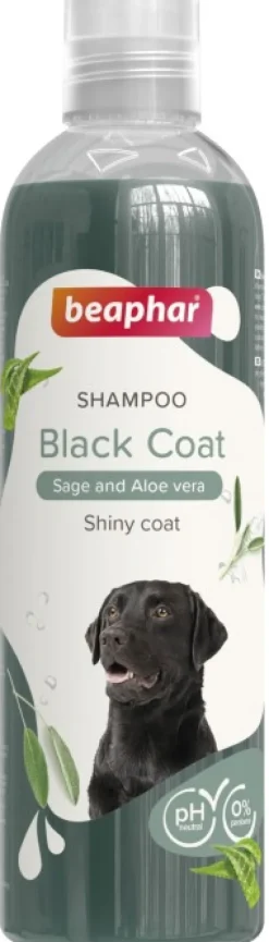 Beaphar  shampoo mustille koirille, 250ml| Turkinhoito